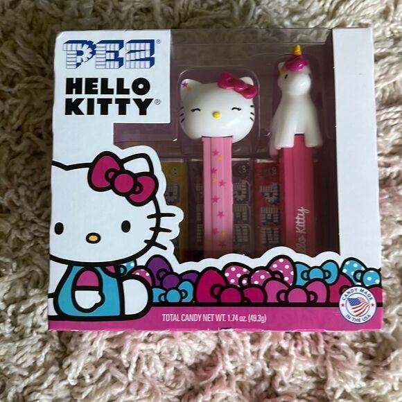 NIB Pez Sanrio Hello Kitty & Unicorn Twin Pack - Picture 1 of 7